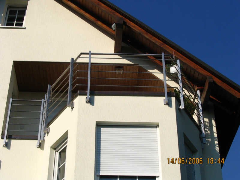 Balkongeländer Obergeschoss